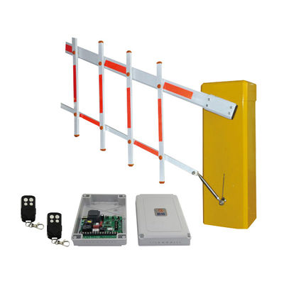 qualidade  Traffic Access Control Heavy Duty Parking Boom Solar Power AC220V/DC Parking Automatic Barrier Gate fábrica